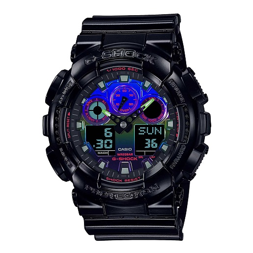 Часы  CASIO GA-100RGB-1A